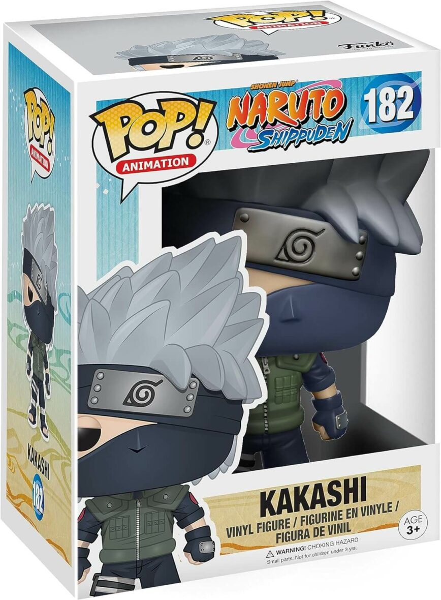 Figurine Funko Pop Kakashi Hatake #182 (Naruto)